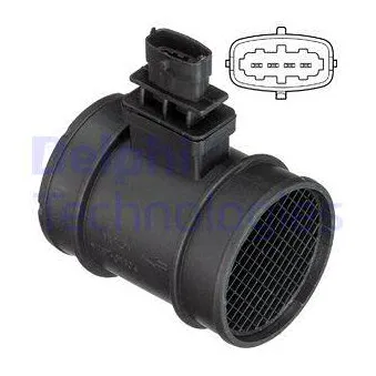 Débitmètre de masse d'air DELPHI AF10400-12B1