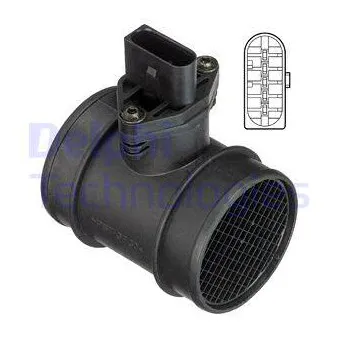 Débitmètre de masse d'air DELPHI