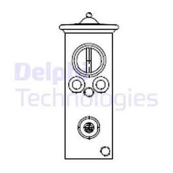 Détendeur, climatisation DELPHI CB1002V