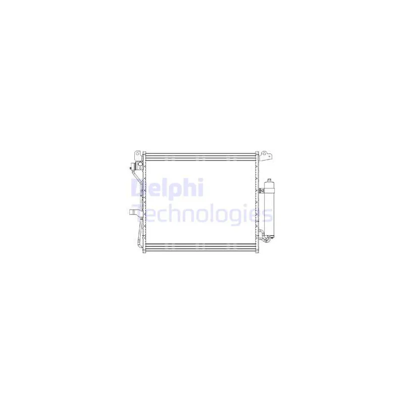 Condenseur, climatisation DELPHI CF20228