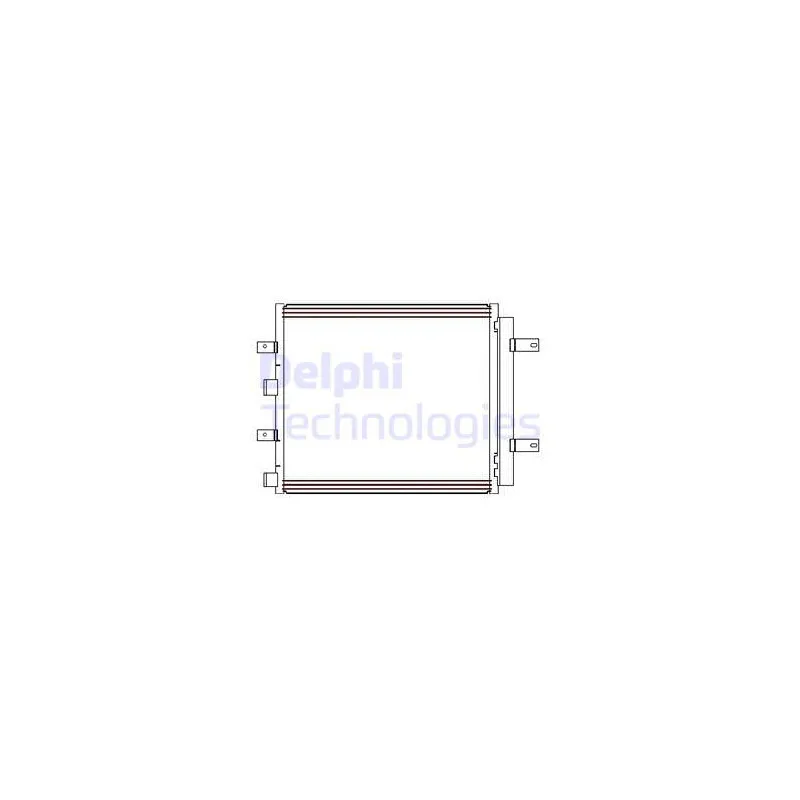 Condenseur, climatisation DELPHI CF20241