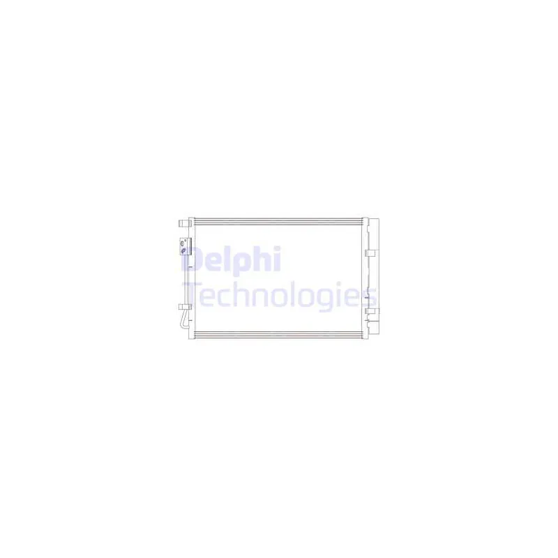 Condenseur, climatisation DELPHI CF20414