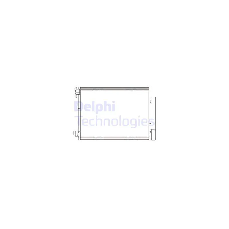 Condenseur, climatisation DELPHI CF20415