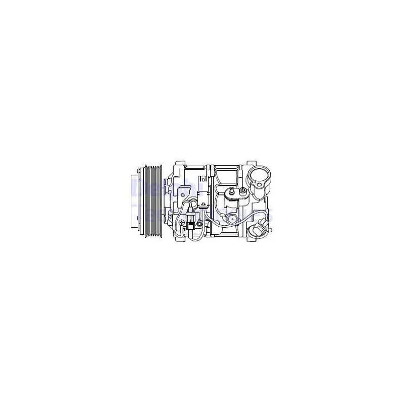Compresseur, climatisation DELPHI CS20545