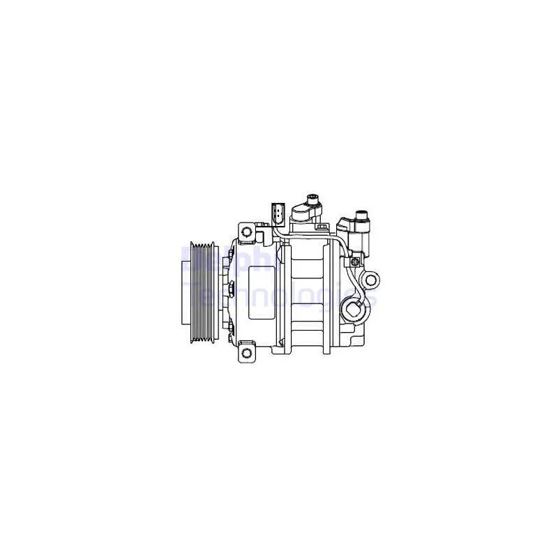 Compresseur, climatisation DELPHI CS20546