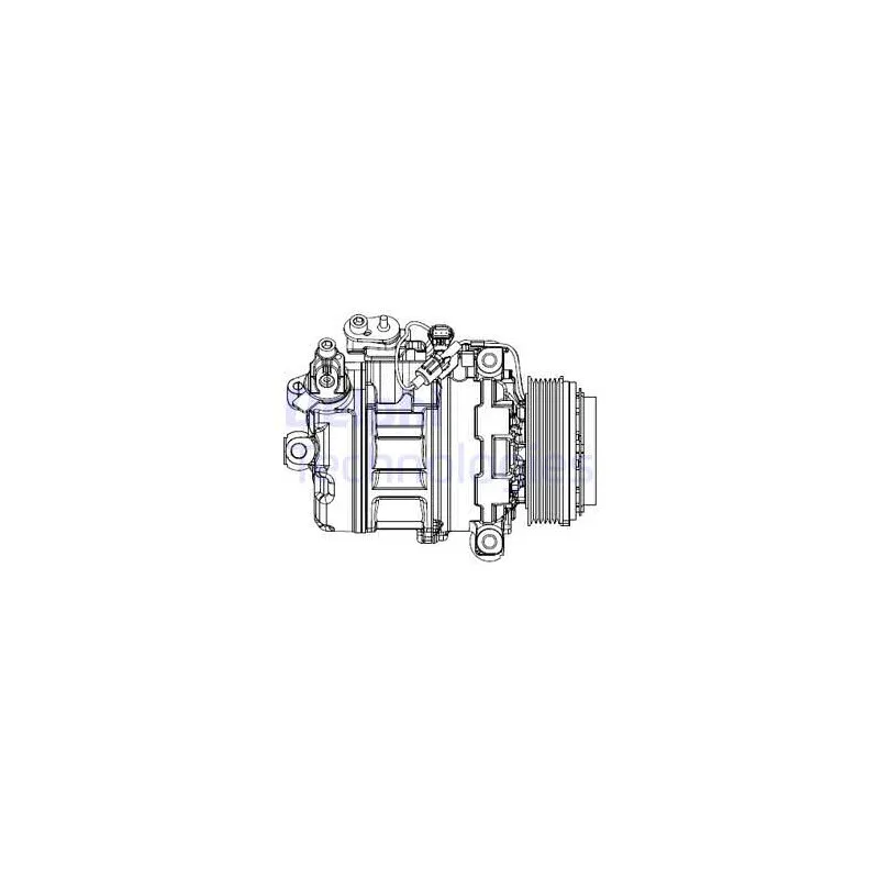 Compresseur, climatisation DELPHI CS20547