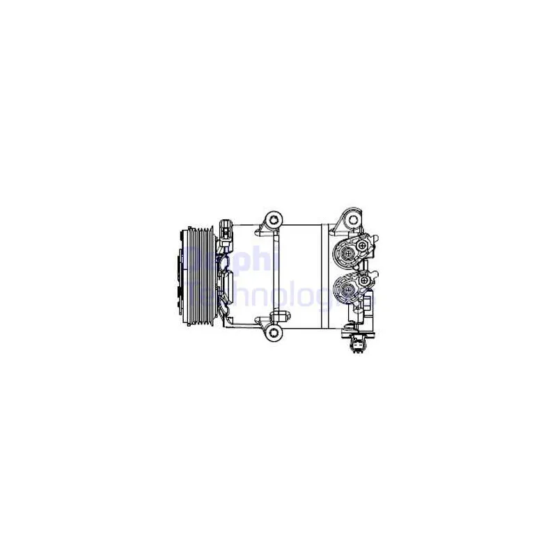 Compresseur, climatisation DELPHI CS20553