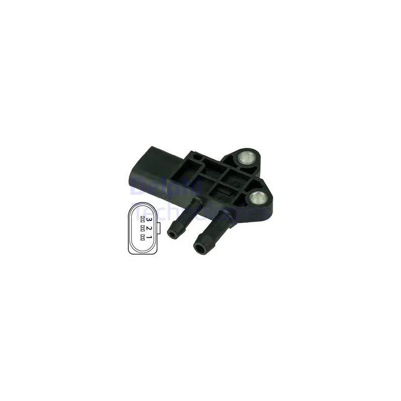 Capteur, pression des gaz échappement DELPHI DPS00002