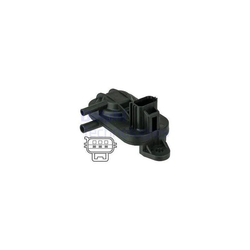 Capteur, pression des gaz échappement DELPHI DPS00010