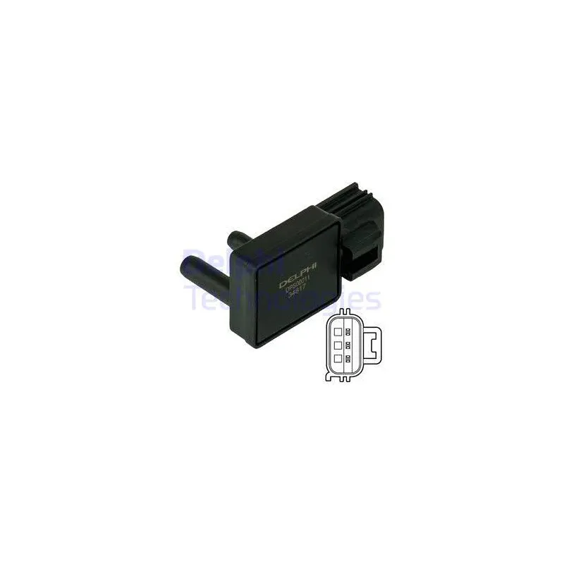 Capteur, pression des gaz échappement DELPHI DPS00011