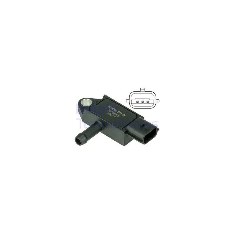 Capteur, pression des gaz échappement DELPHI DPS00015