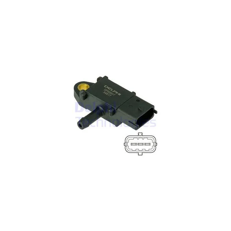 Capteur, pression des gaz échappement DELPHI DPS00017