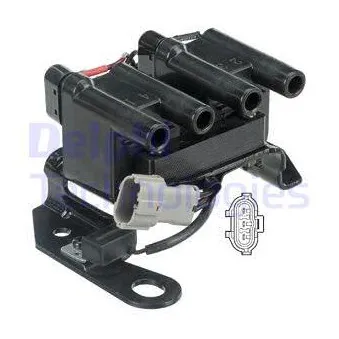 Bobine d'allumage DELPHI GN10412-12B1