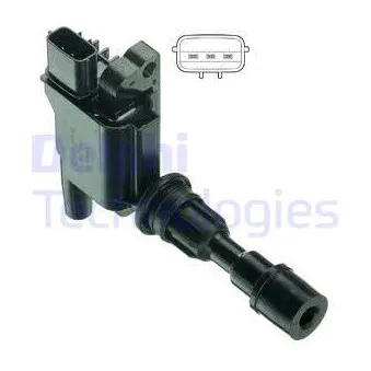 Bobine d'allumage DELPHI