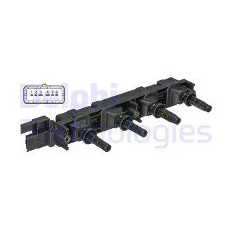 Bobine d'allumage DELPHI GN10502-12B1