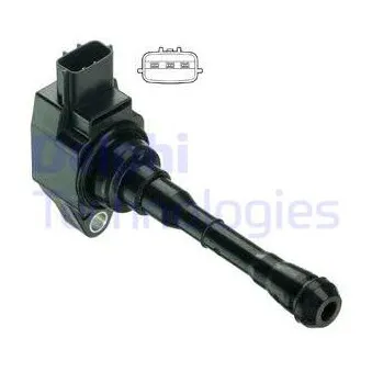 Bobine d'allumage DELPHI GN10614-12B1