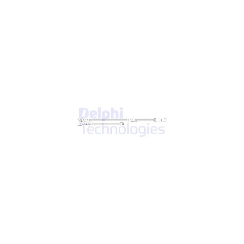 Contact d'avertissement, usure des plaquettes de frein DELPHI LZ0275