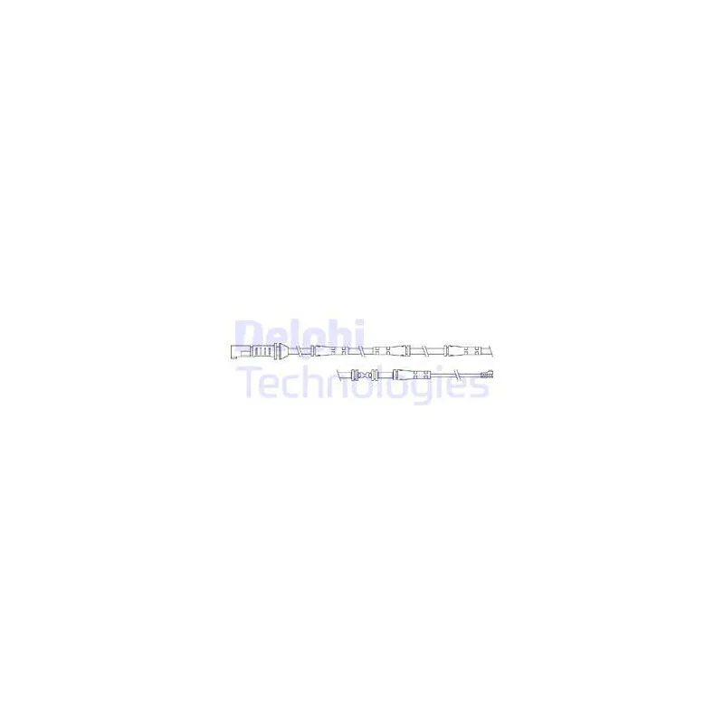 Contact d'avertissement, usure des plaquettes de frein DELPHI LZ0290