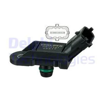 Capteur, pression de suralimentation DELPHI PS10141
