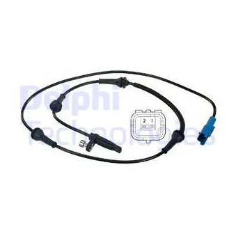 Capteur, vitesse de roue DELPHI SS20353