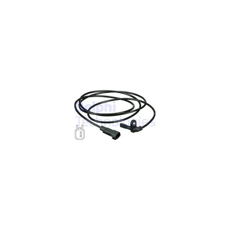 Capteur, vitesse de roue DELPHI SS20357