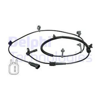 Capteur, vitesse de roue DELPHI SS20359