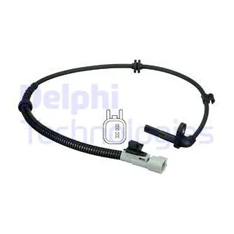 Capteur, vitesse de roue DELPHI SS20361