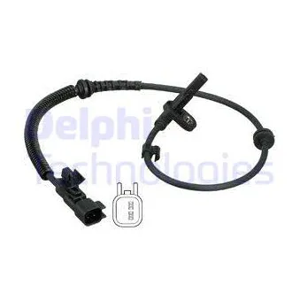 Capteur, vitesse de roue DELPHI