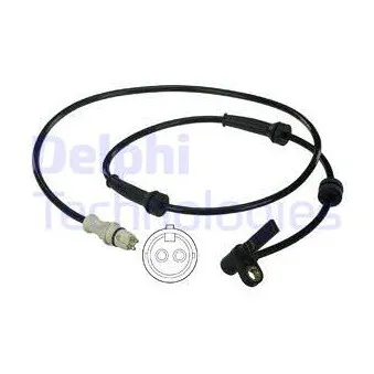 Capteur, vitesse de roue DELPHI SS20379
