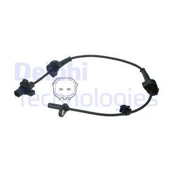 Capteur, vitesse de roue DELPHI SS20395