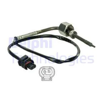 Capteur, température des gaz DELPHI TS30071