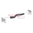 Durite de radiateur METZGER 2420253 - Visuel 2