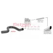 Durite de radiateur METZGER 2420324 - Visuel 2