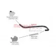 Durite de radiateur METZGER 2420354 - Visuel 2
