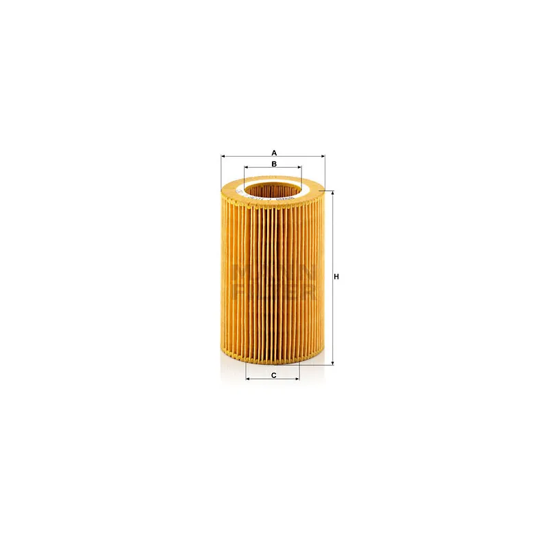 Filtre à air MANN-FILTER C 1036/1
