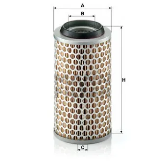 Filtre à air MANN-FILTER C 1043/1