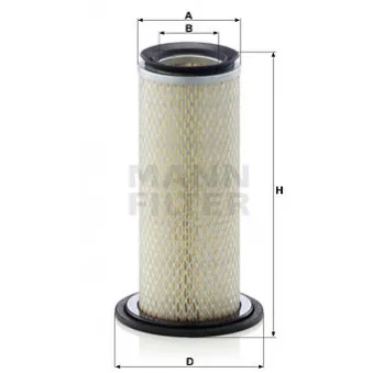 Filtre à air MANN-FILTER C 11 004