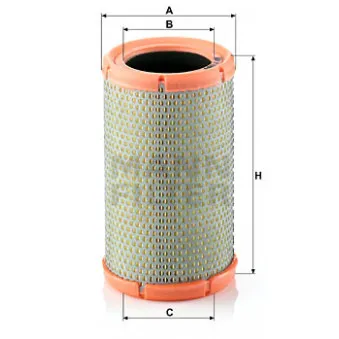 Filtre à air MANN-FILTER C 1145/6
