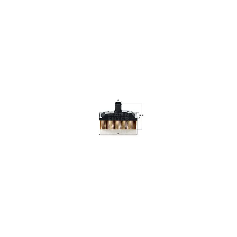 Filtre, ventilation du carter-moteur MANN-FILTER C 118