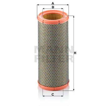 Filtre à air MANN-FILTER C 1184