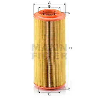 Filtre à air MANN-FILTER C 12 107