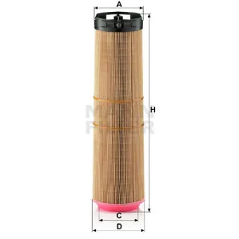Filtre à air MANN-FILTER C 12 178