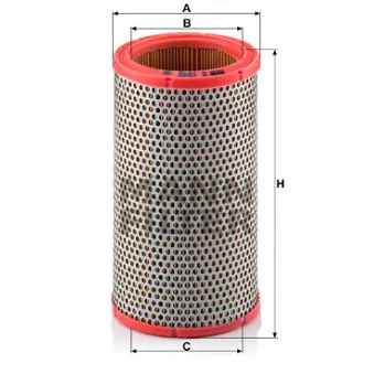 Filtre à air MANN-FILTER C 1245