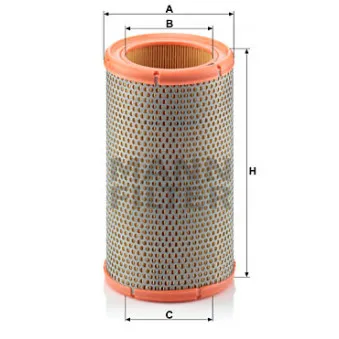 Filtre à air MANN-FILTER C 1380