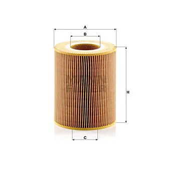 Filtre à air MANN-FILTER C 1381