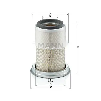 Filtre à air MANN-FILTER C 14 123