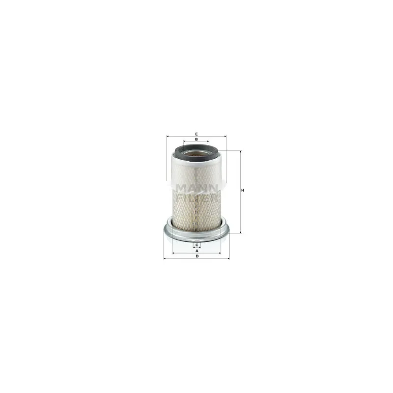 Filtre à air MANN-FILTER C 14 123