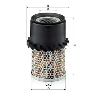 Filtre à air MANN-FILTER