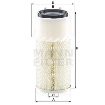 Filtre à air MANN-FILTER C 14 179 x