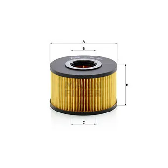 Filtre à air MANN-FILTER C 15 015
